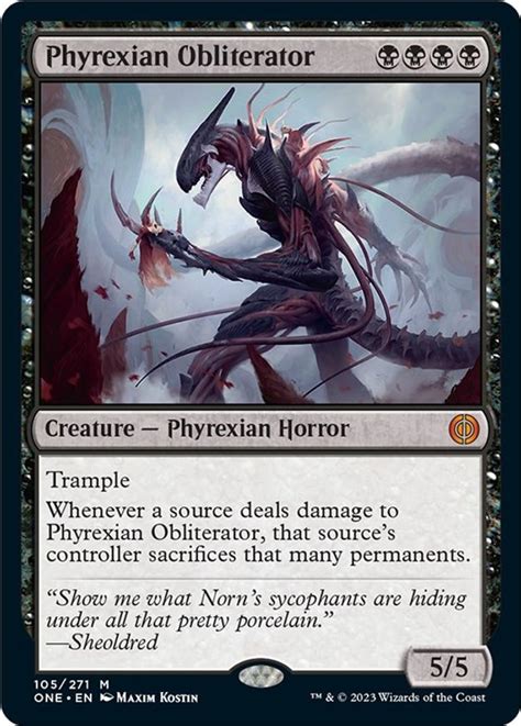 Phyrexia magic comprehensive package